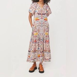 Rhode Phoebe Dress Jungle Mini Print XS NWT